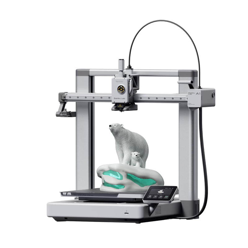 Bambu Lab A1 Smart Multi-Color 3D Printer with Auto-Leveling & High-Speed FDM Printing