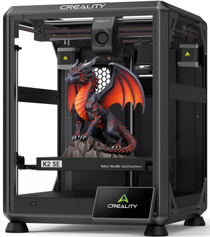 Creality K2 SE High-Speed CoreXY 3D Printer 500mm/s Multi-Color Support Auto Leveling